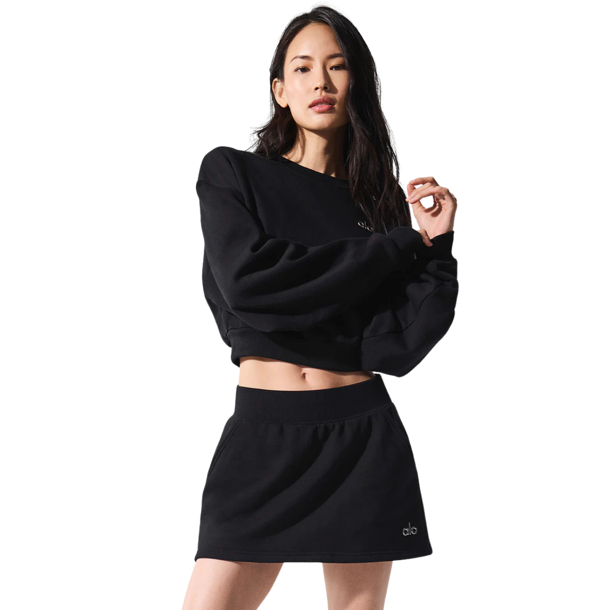 Alo Yoga Women's Accolade Skirt Black