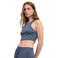 Alo Yoga Women's Aspire Tank Bluestone White