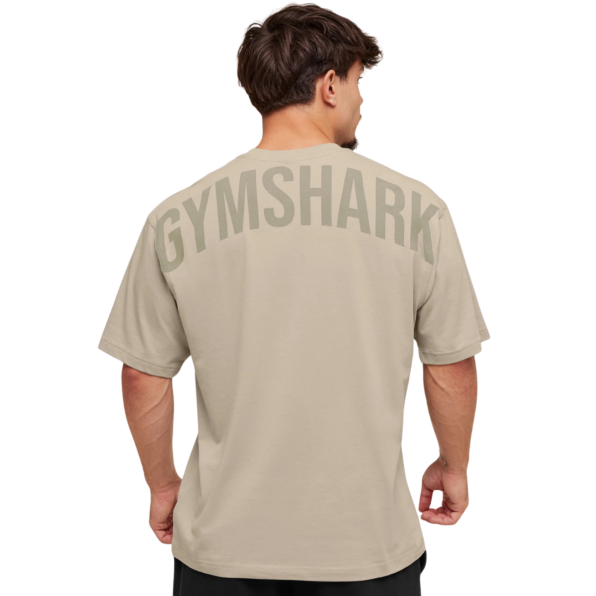 Gymshark Power T-Shirt Mushroom Grey