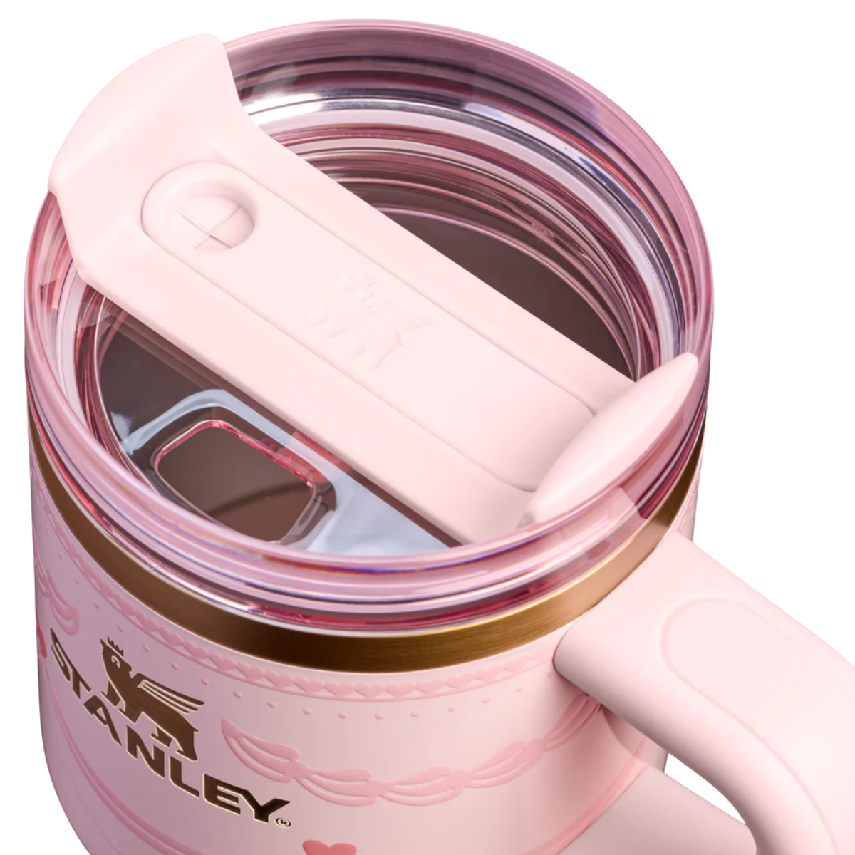 Stanley The Valentine’s Day Quencher H2.0 Flowstate Tumbler | 20 OZ Pink Velvet Cake