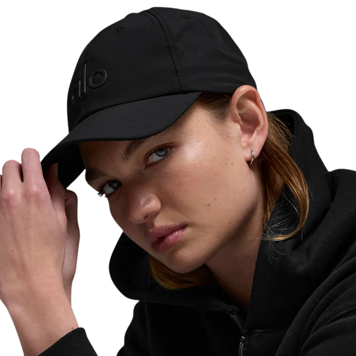 Alo Yoga Performance Off-Duty Cap Black-Black