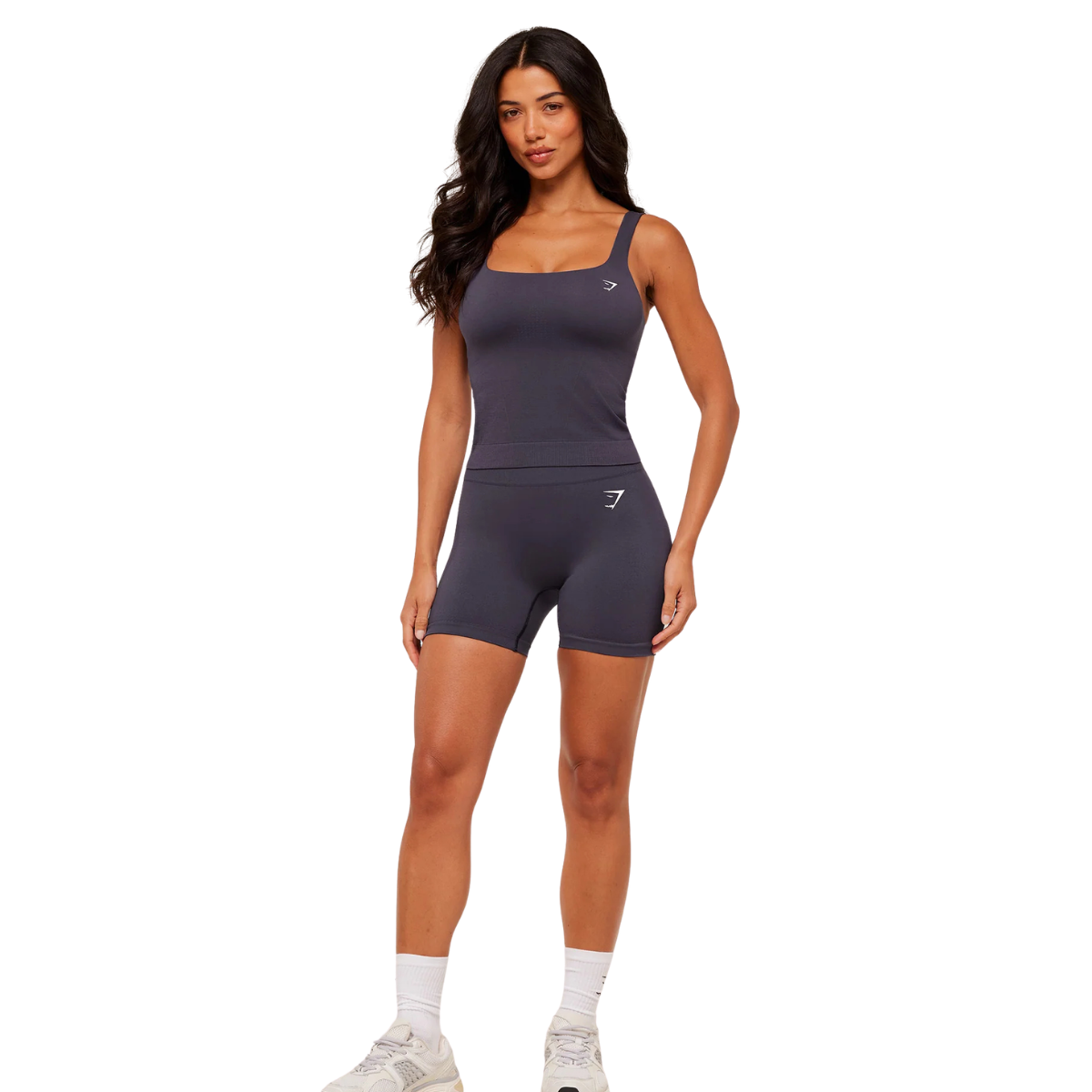 Women's Gymshark Vital Shorts Midnight Purple Marl