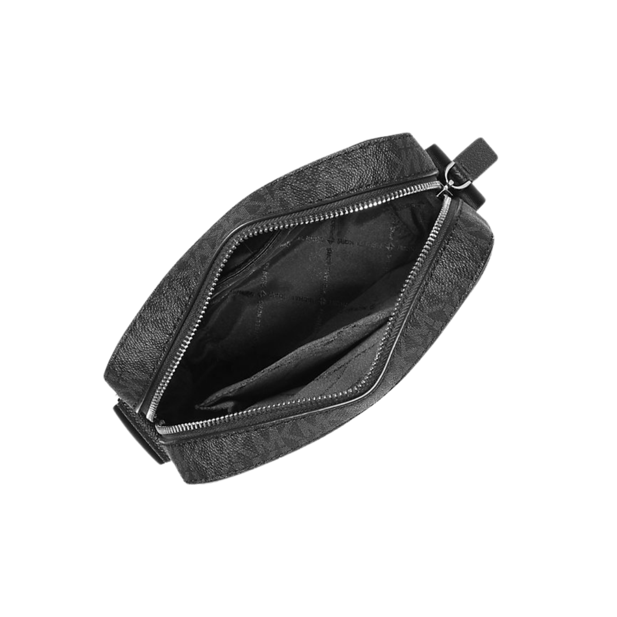 Michael Kors Cooper Signature Logo Flight Bag Black