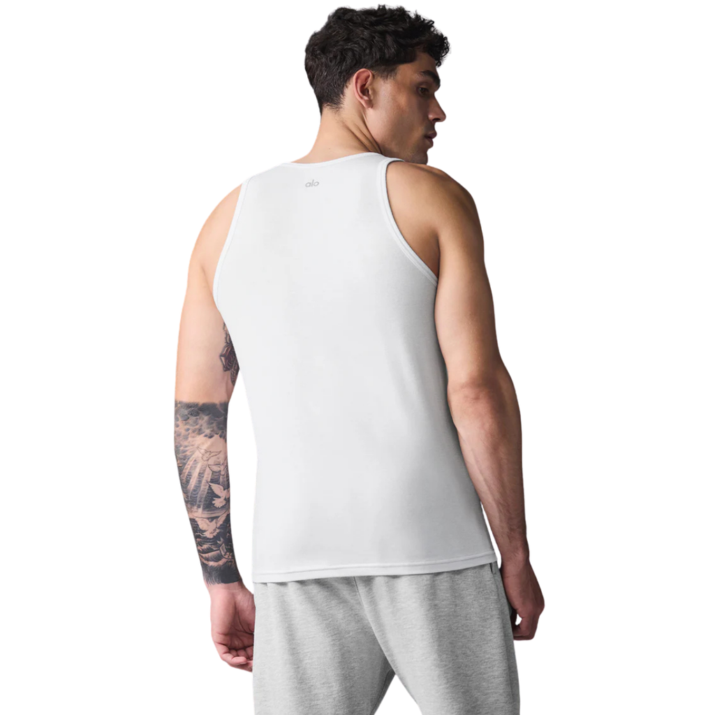 Alo Yoga Everyday Modal Rib Tank White