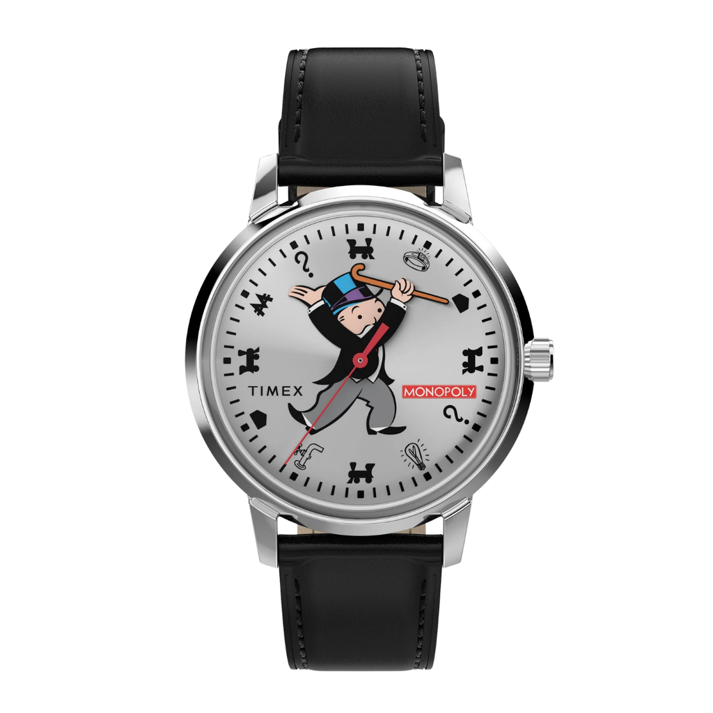 Timex x Monopoly Marlin 38mm Leather Strap Watch
