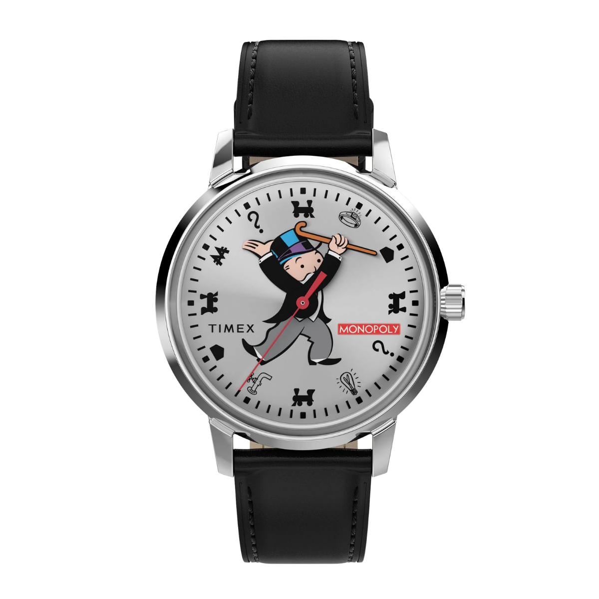 Timex x Monopoly Marlin 38mm Leather Strap Watch