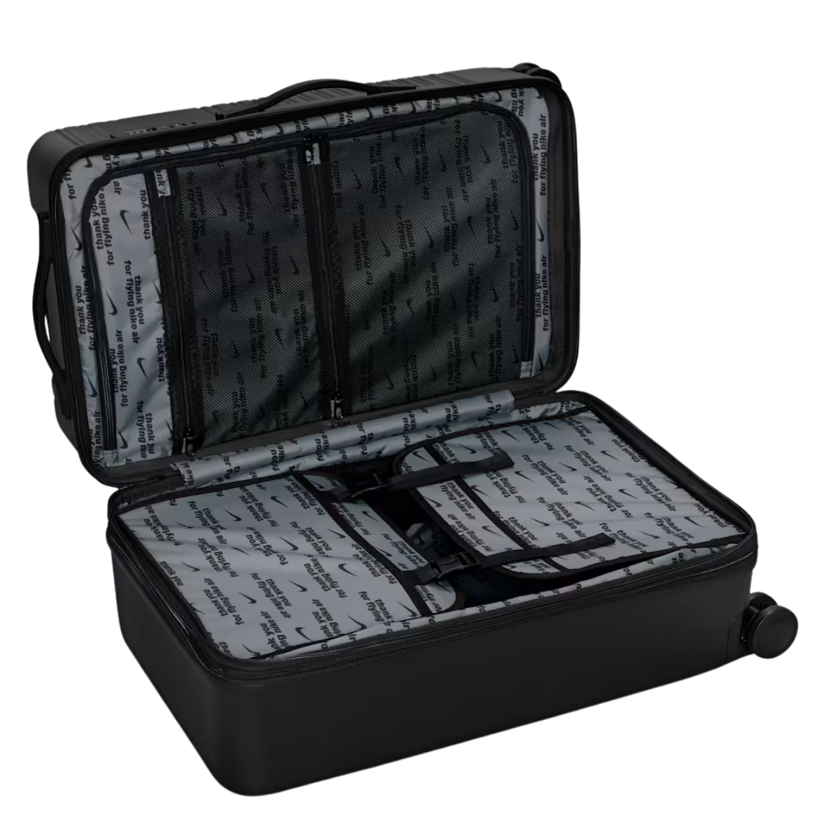 Nike Medium Checked 26 Hardshell 96L Luggage Black
