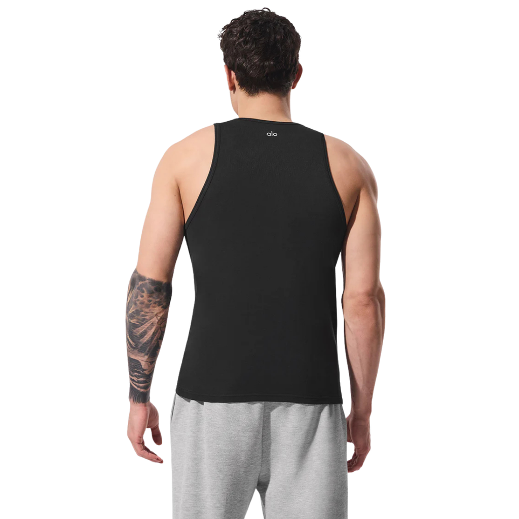 Alo Yoga Everyday Modal Rib Tank Black