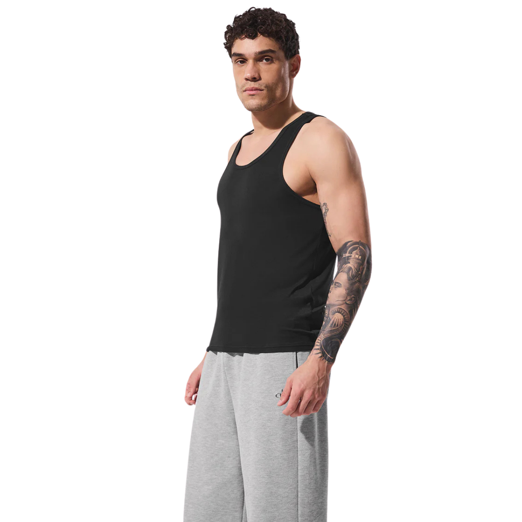 Alo Yoga Everyday Modal Rib Tank Black