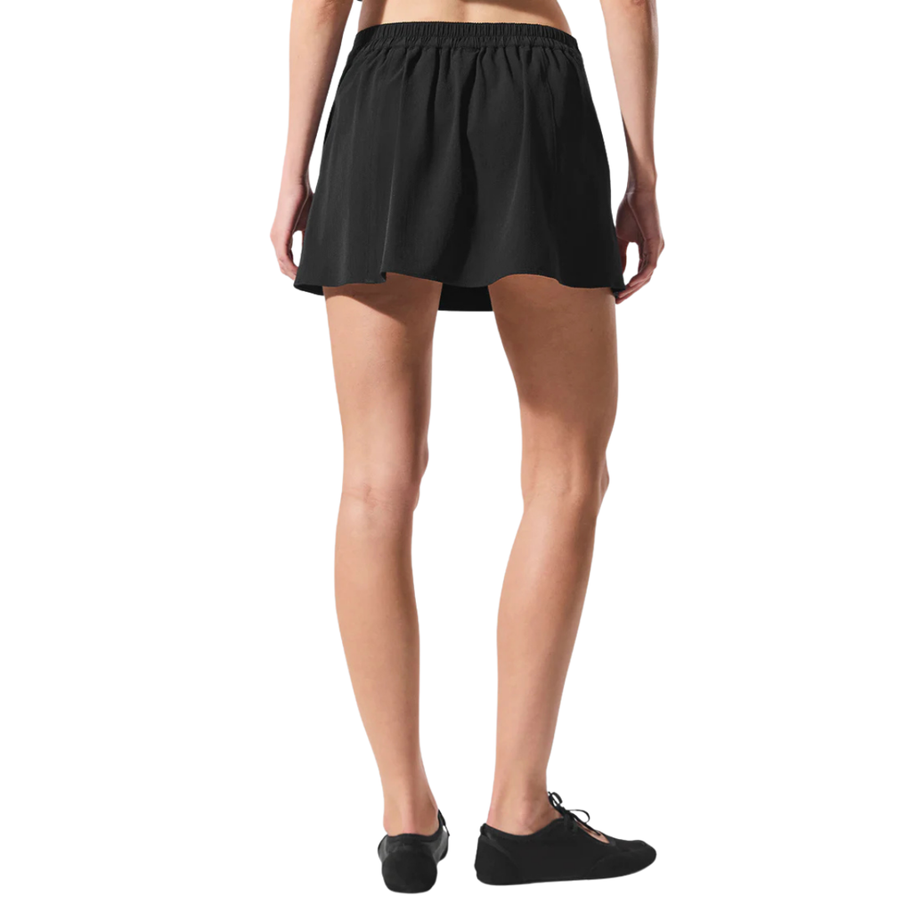 Alo Yoga Women's Dreamscape Tennis Skirt Black