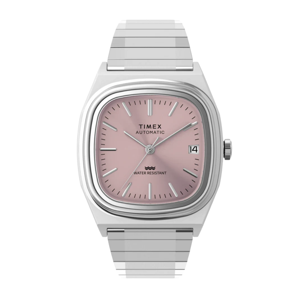 Timex E Line Automatic 34mm Watch Pink TW2Y66800IK