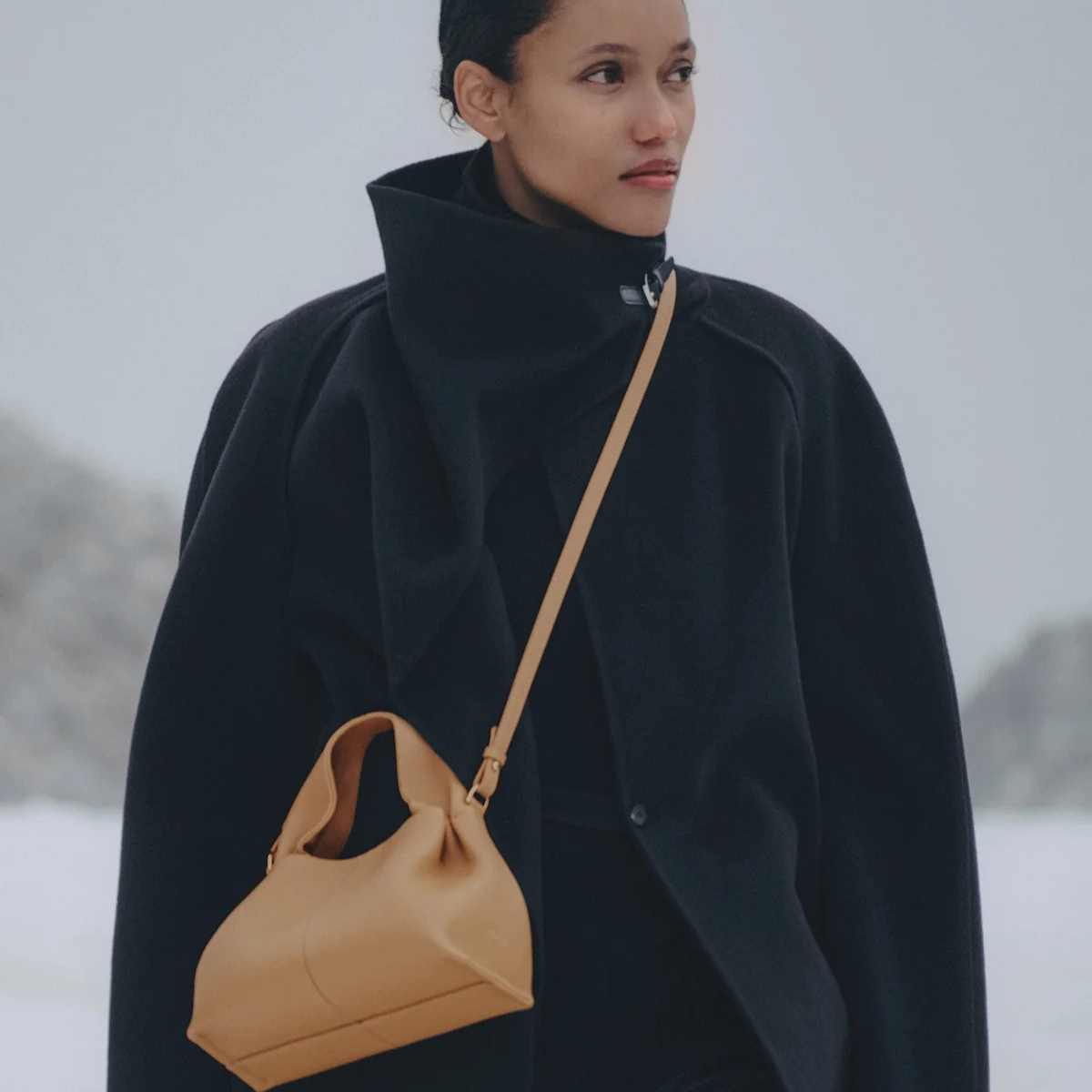 Polene Numéro Neuf Mini Textured Ocher