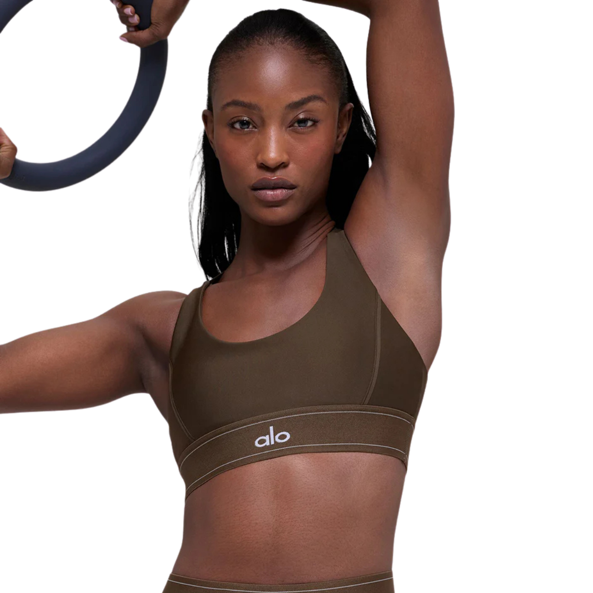 Alo Yoga Women's Airlift Suit Up Bra Espresso