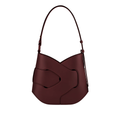 Polene Nodde Hobo Smooth Black Cherry
