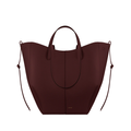 Polene Cyme Tote Textured Black Cherry