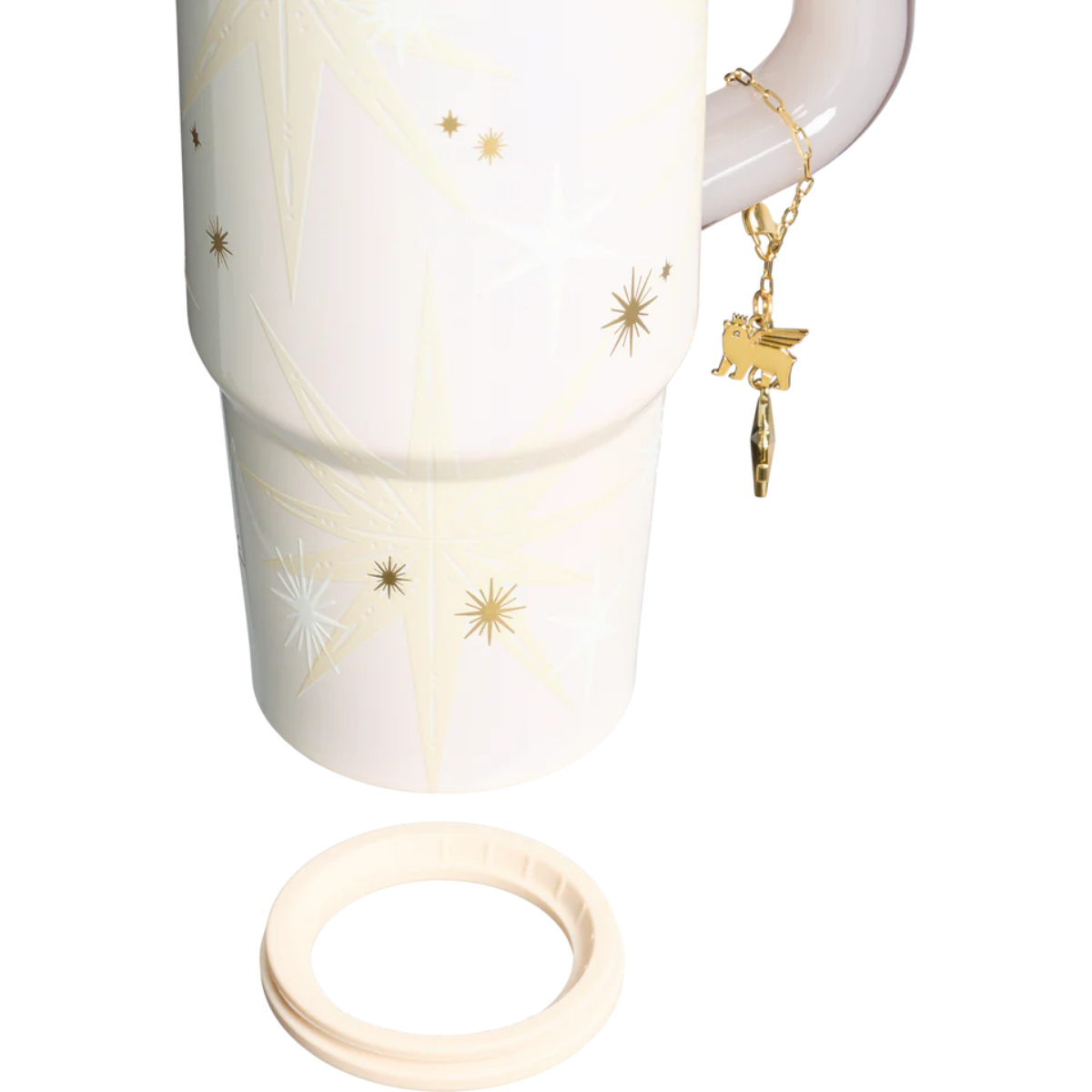 Stanley The Quencher Luxe H2.0 FlowState Tumbler | 30 OZ Starlight Shimmer (Copy)