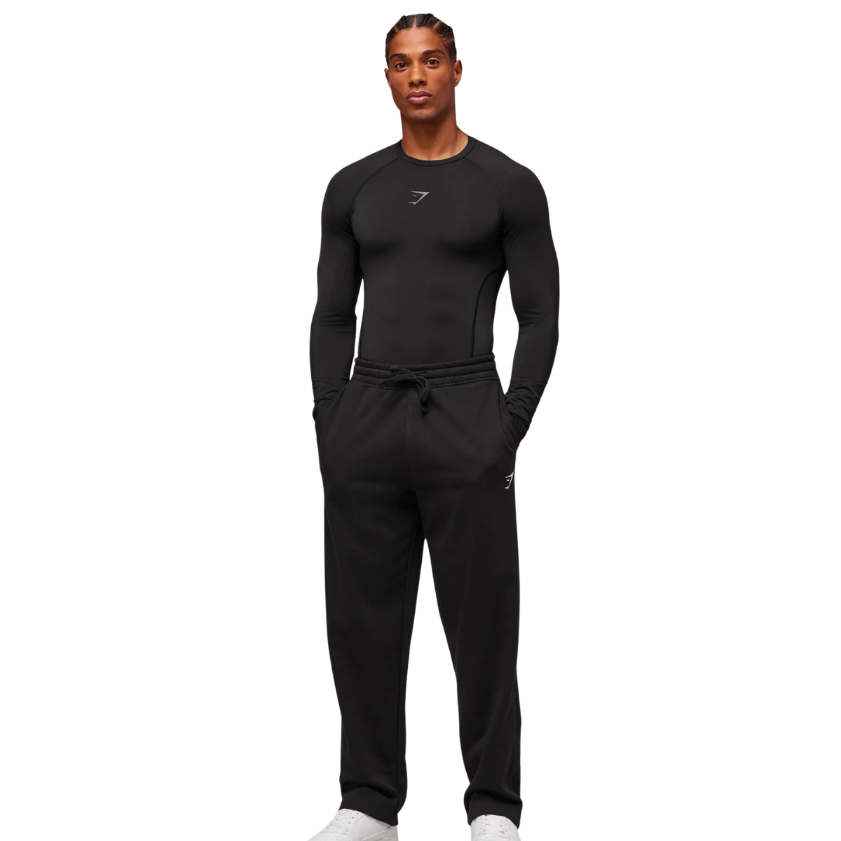 Gymshark Element Baselayer Long Sleeve T-Shirt Black