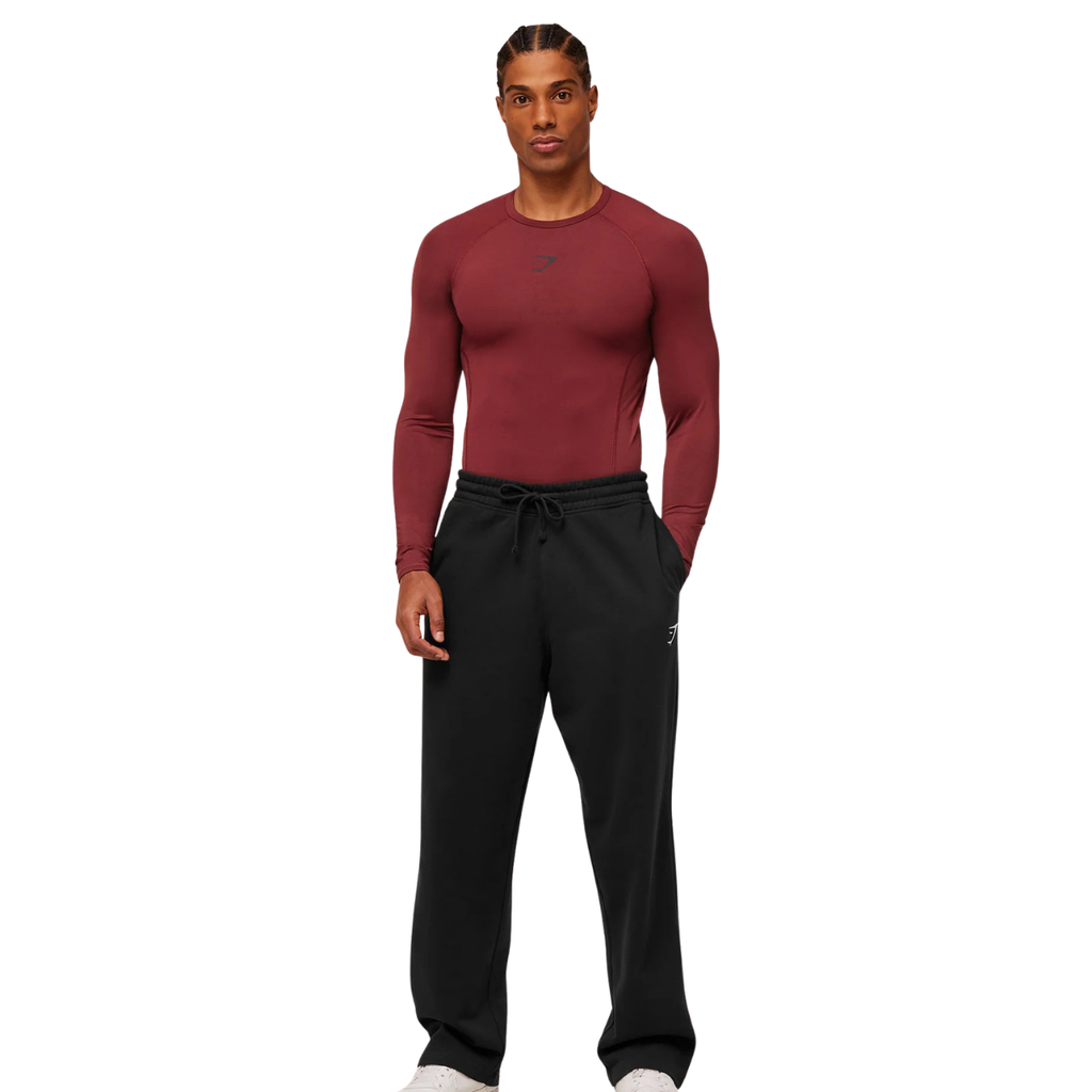 Gymshark Element Baselayer Long Sleeve T-Shirt Sets Red