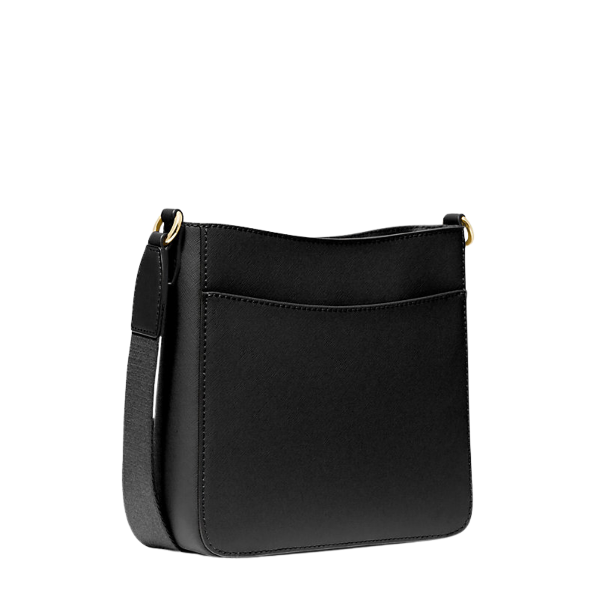 Michael Kors Jet Set Travel Small Messenger Bag Black Black