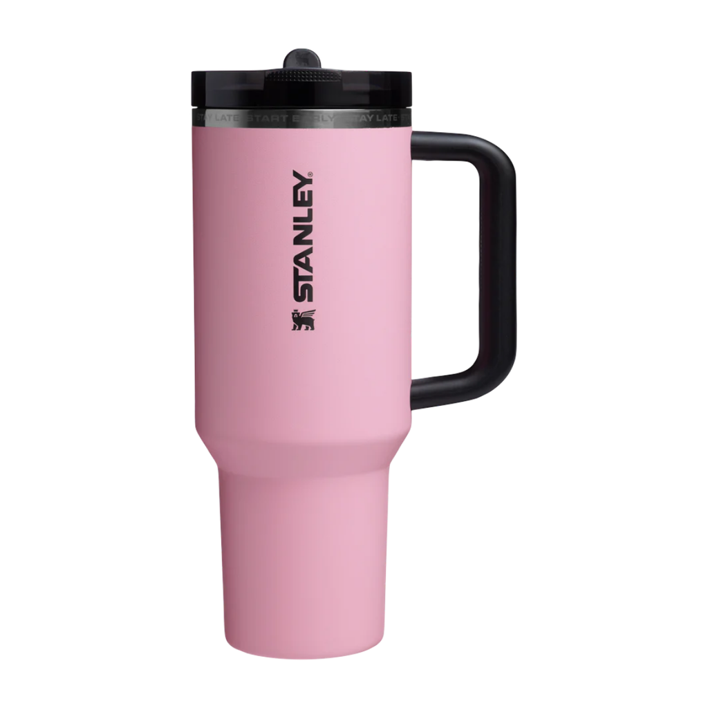 Stanley - The Messi x Stanley Quencher ProTour Flip Straw Tumbler | 40 OZ - Messi GOAT Pink