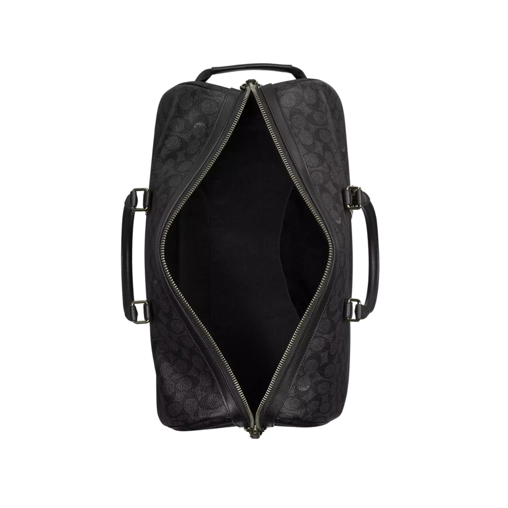 Coach Venturer Bag In Signature Canvas Gunmetal Charcoal Black
