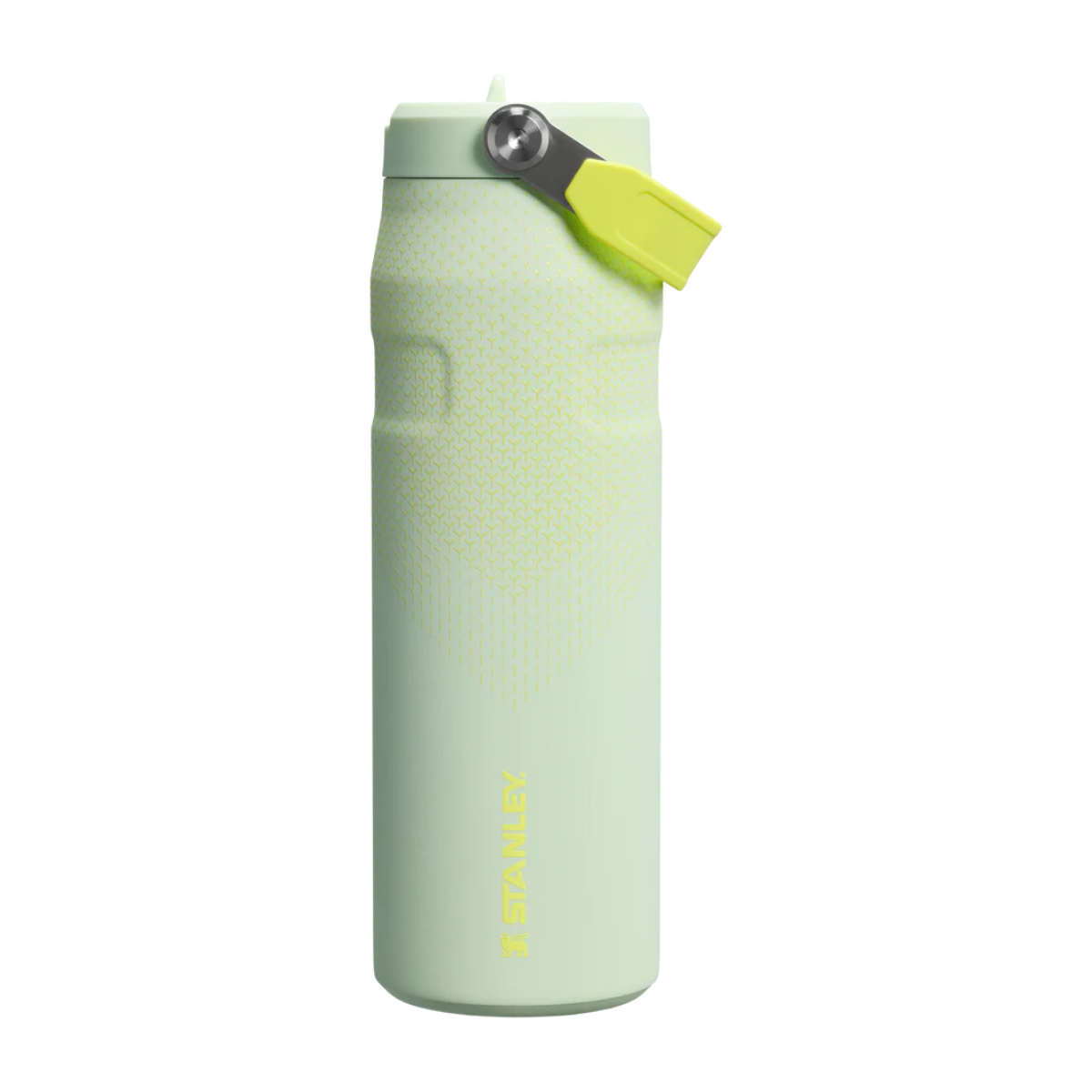 Stanley The IceFlow Bottle with Flip Straw Lid | 24 OZ Honeydew Hypergrip
