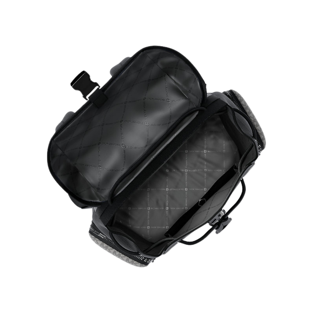 Michael Kors Cooper Medium Signature Logo City Backpack Pg Blk Mul