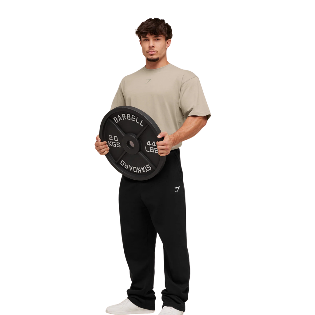 Gymshark Power T-Shirt Mushroom Grey