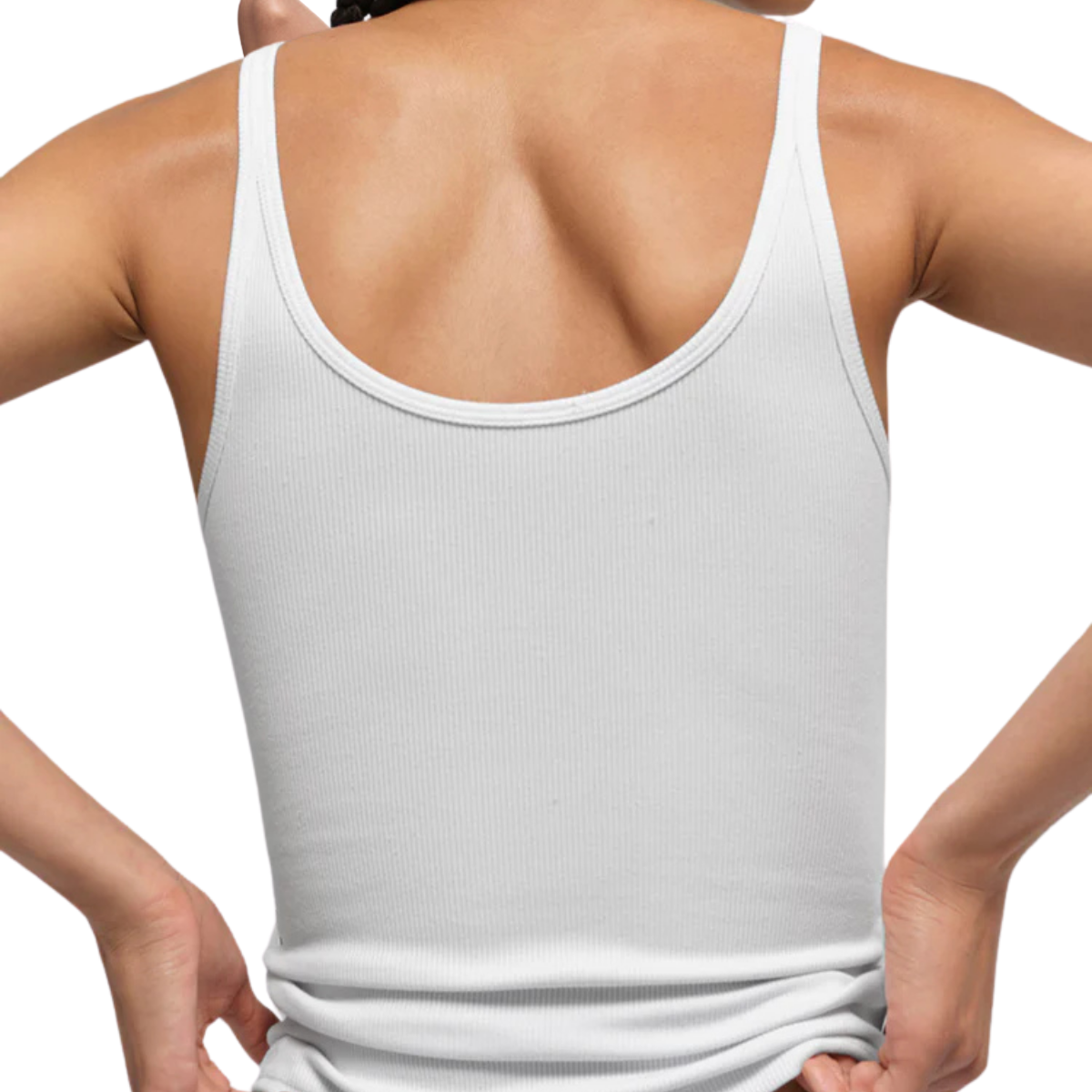 Alo Yoga Women's Ribbed Prosper Tank White