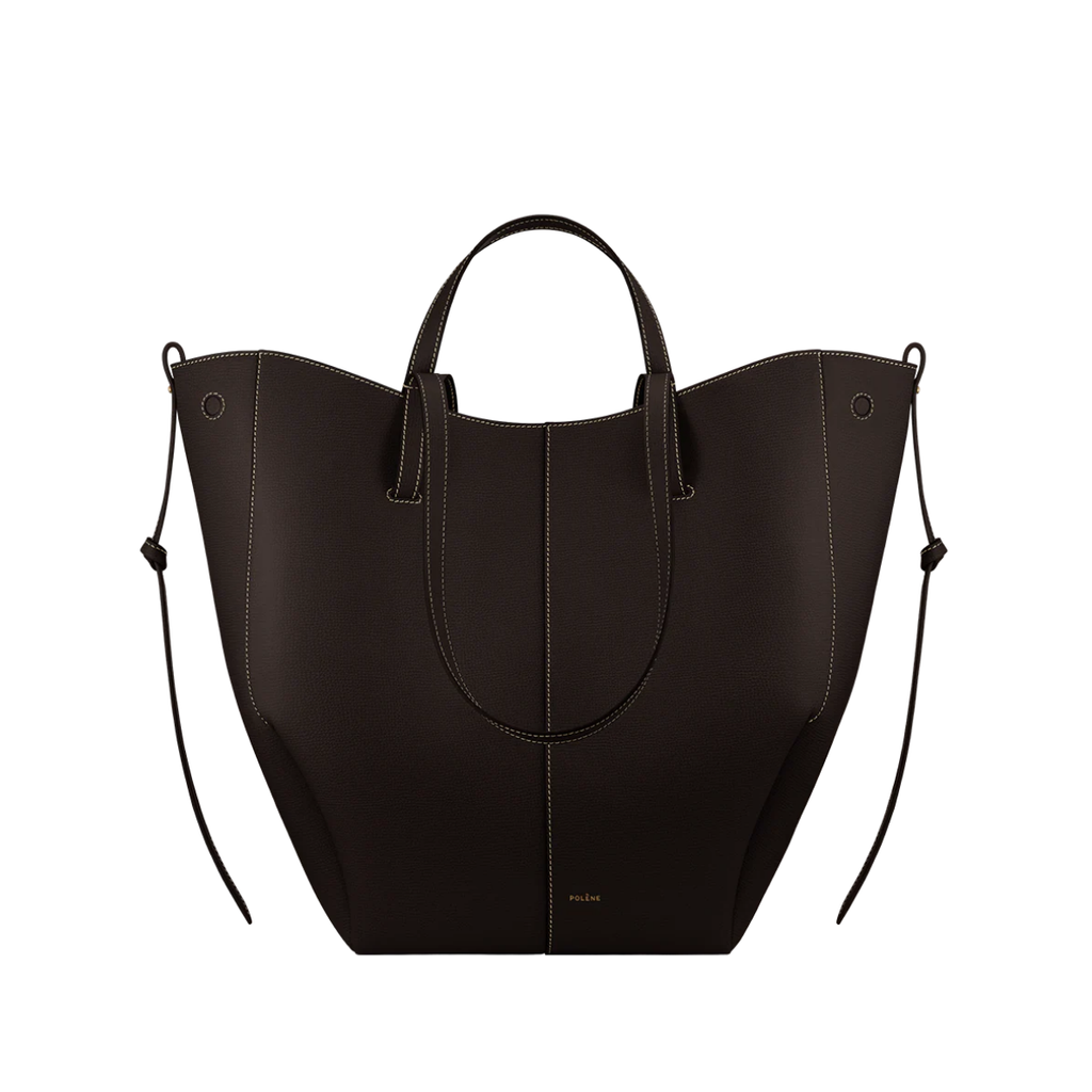 Polene Cyme Tote Textured Ebony