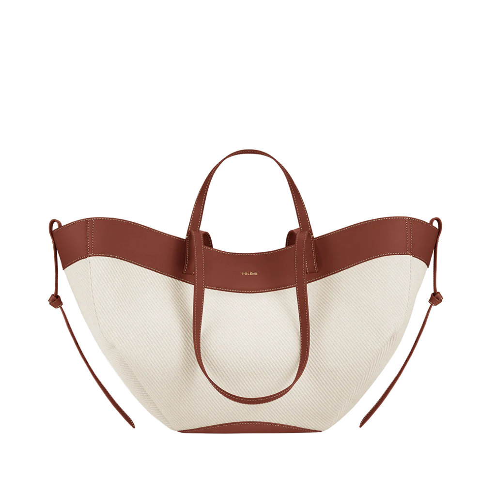 Polene Cyme Cognac Canvas