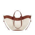 Polene Cyme Cognac Canvas