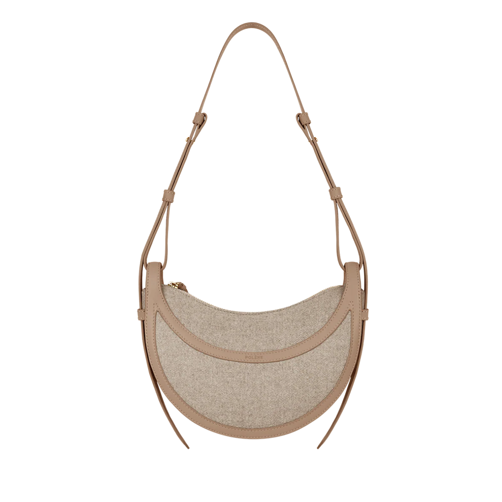 Polene Numéro Dix Duo Taupe Canvas