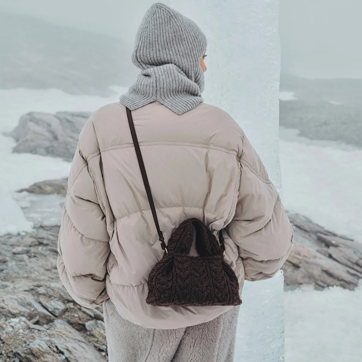 Polene Numéro Neuf Mini Merino Ebony