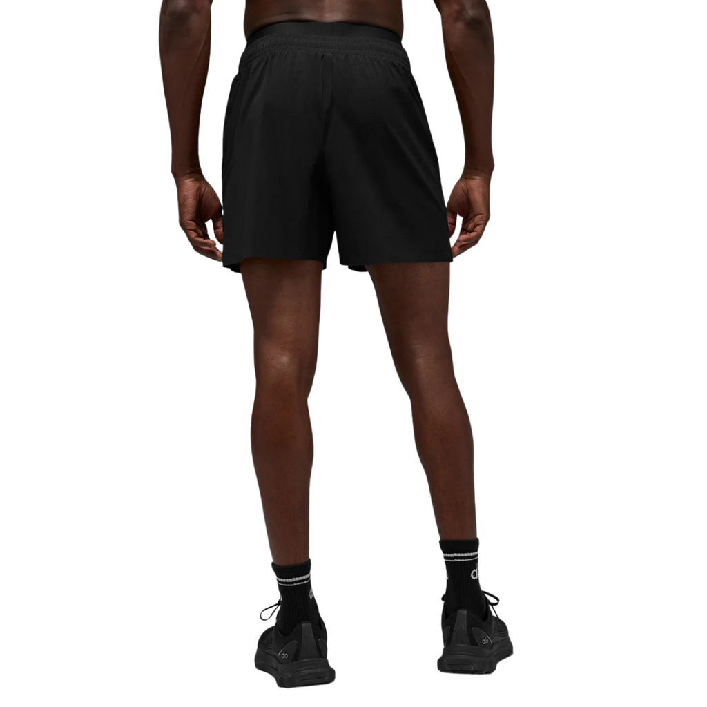 Alo Yoga 5" Traction Running Short Black