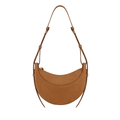 Polene Numéro Dix Crocodile Nubuck Cinnamon