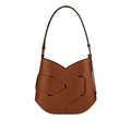 Polene Nodde Hobo Smooth Cognac