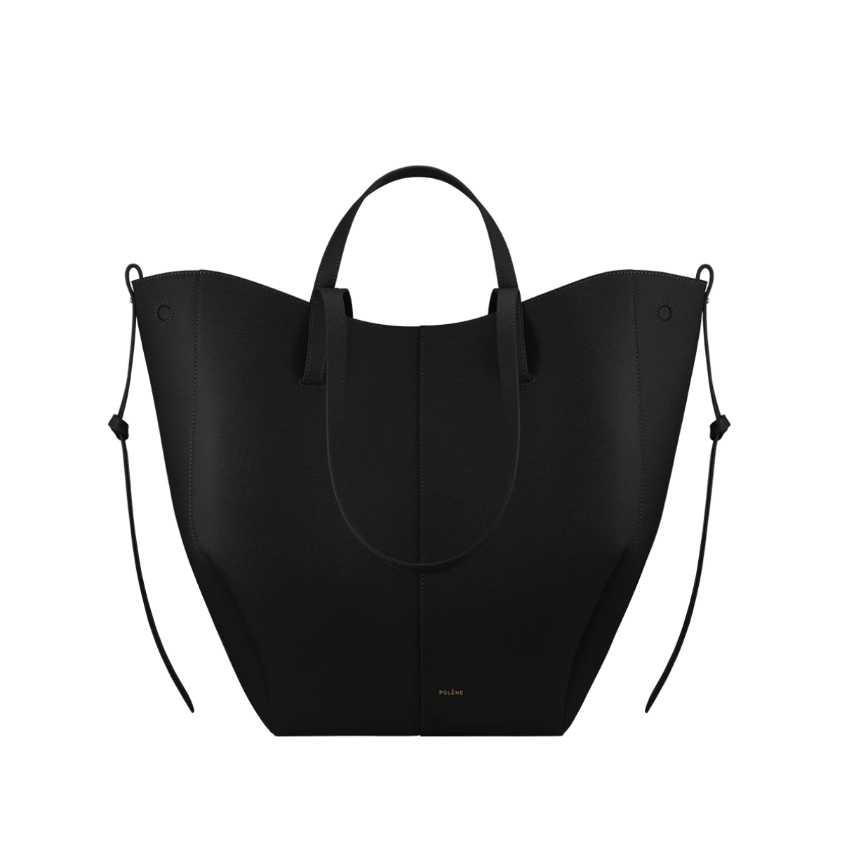Polene Cyme Tote Textured Black