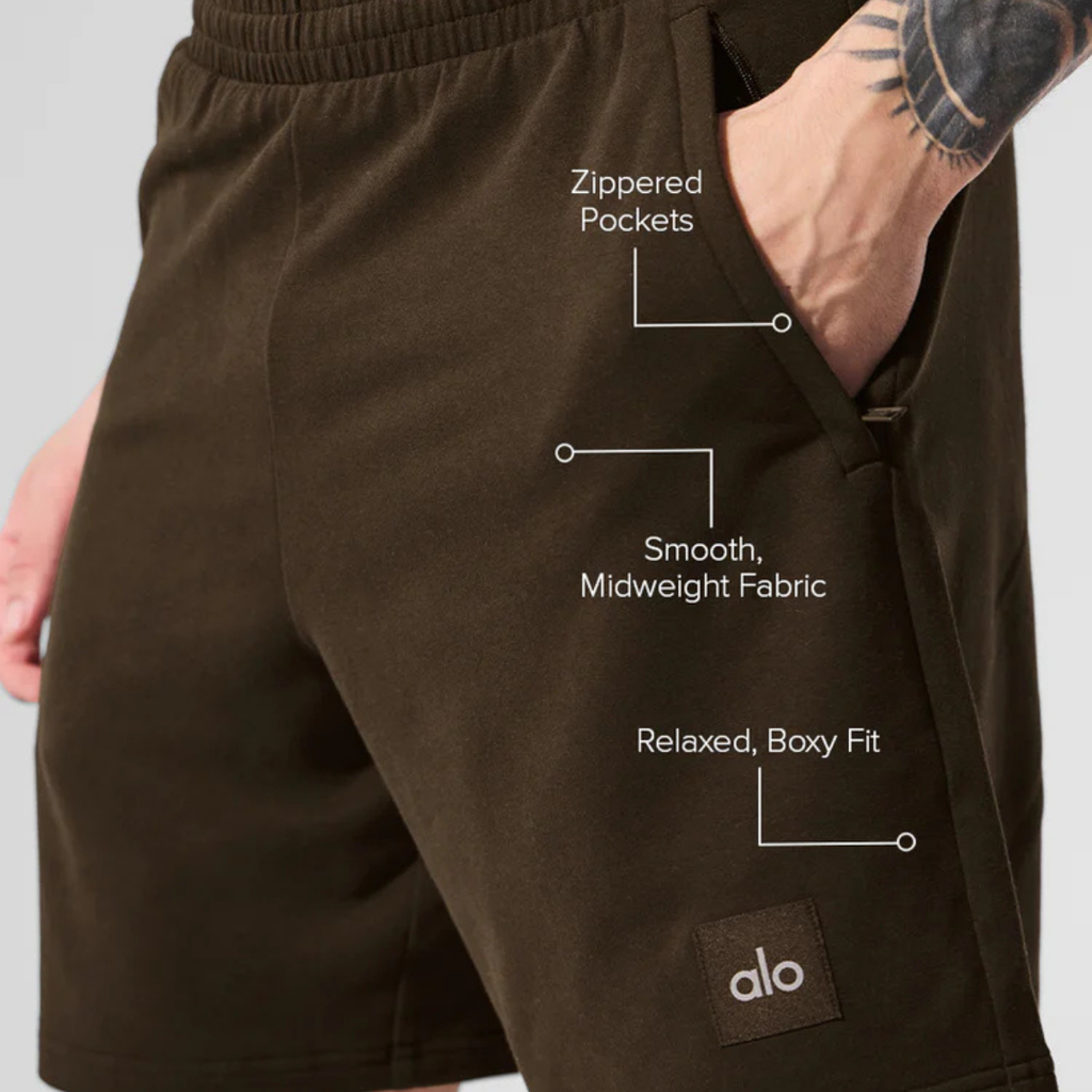 Alo Yoga 7" Double Take Short Espresso