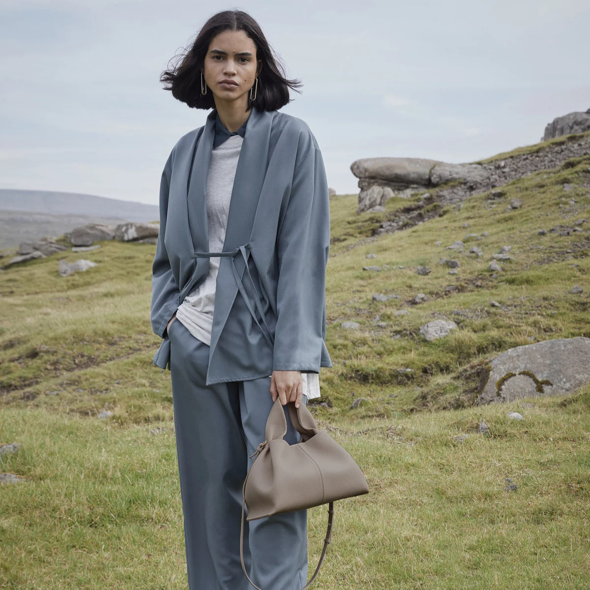 Polene Numéro Neuf Textured Taupe