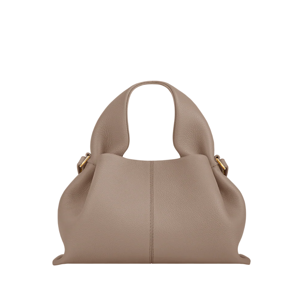 Polene Numéro Neuf Mini Textured Taupe