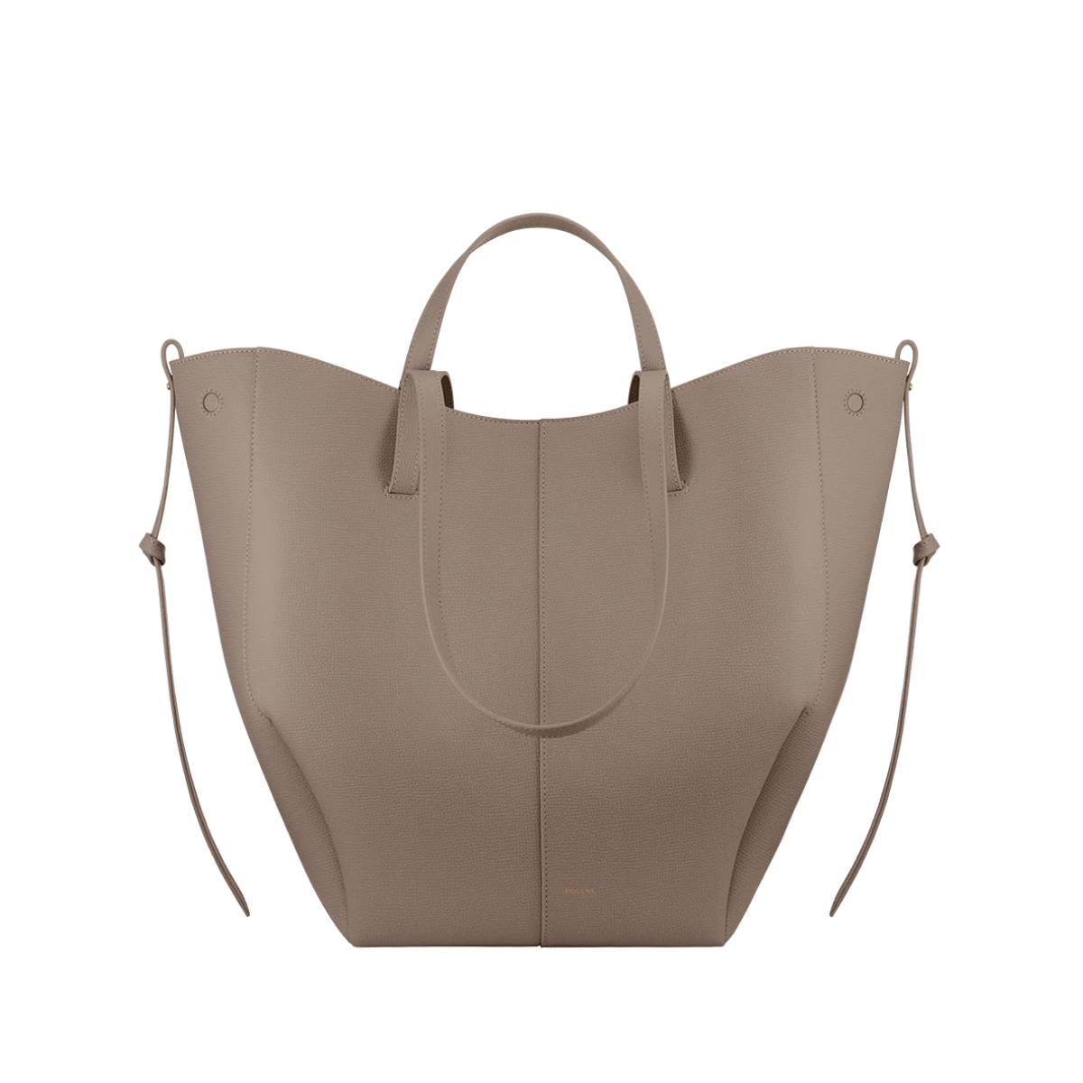 Polene Cyme Tote Textured Taupe