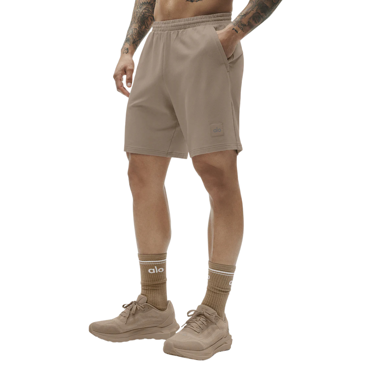 Alo Yoga 7" Double Take Short Gravel