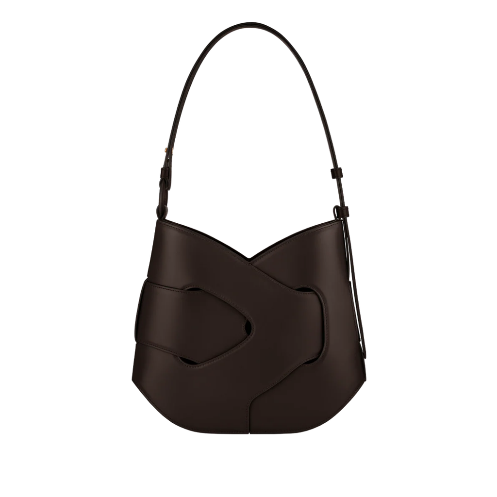 Polene Nodde Hobo Smooth Ebony