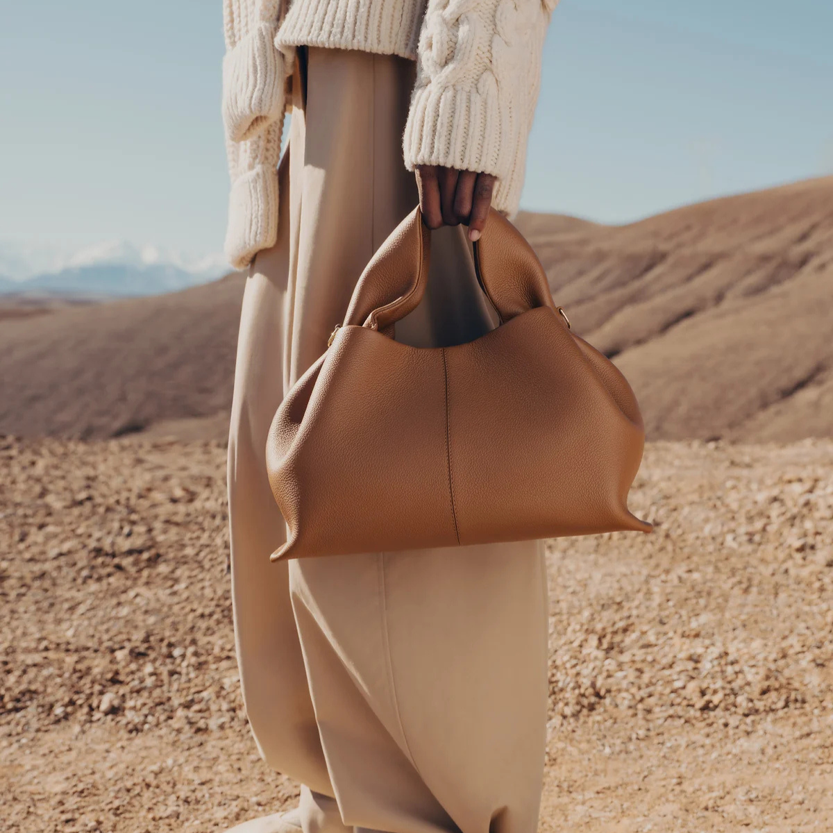 Polene Numéro Neuf Textured Camel