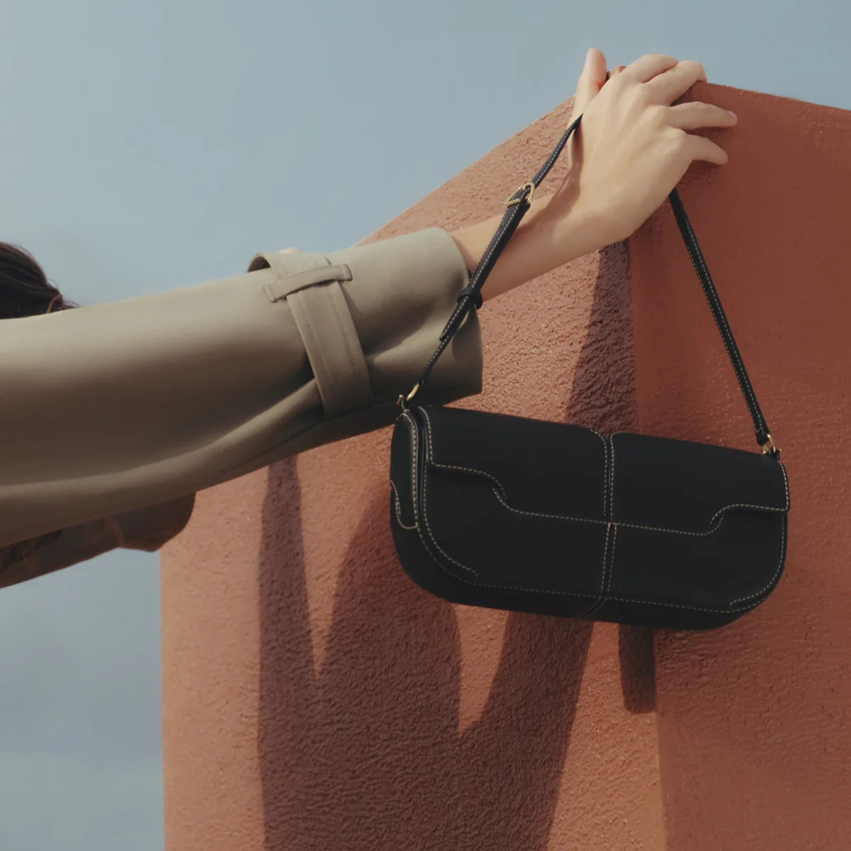 Polene Osmo Smooth Black