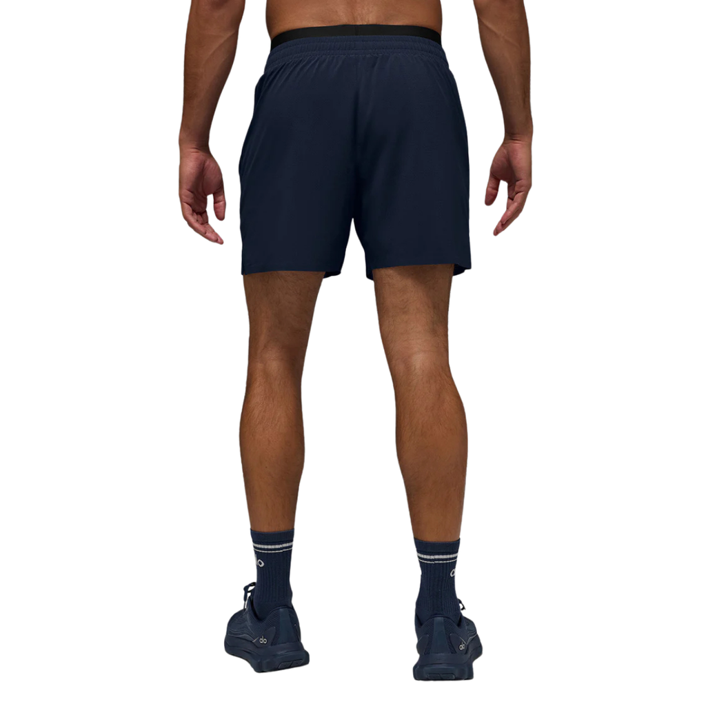 Alo Yoga 5" Traction Running Short Navy