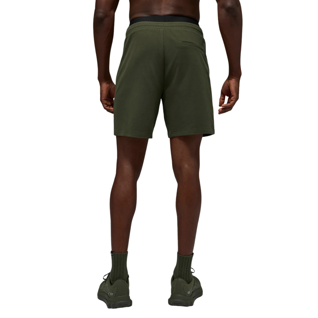 Alo Yoga 7" Double Take Short Green Olive