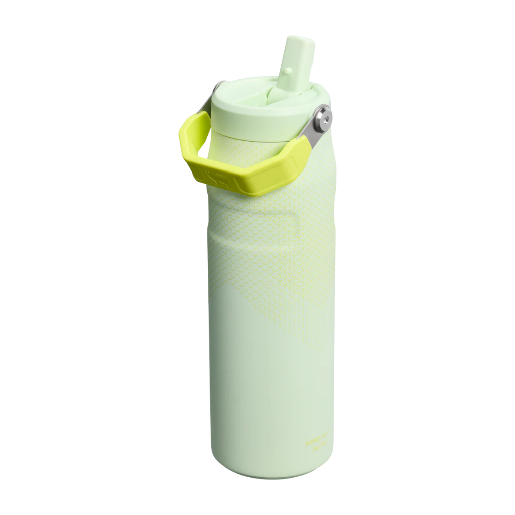 Stanley The IceFlow Bottle with Flip Straw Lid | 24 OZ Honeydew Hypergrip