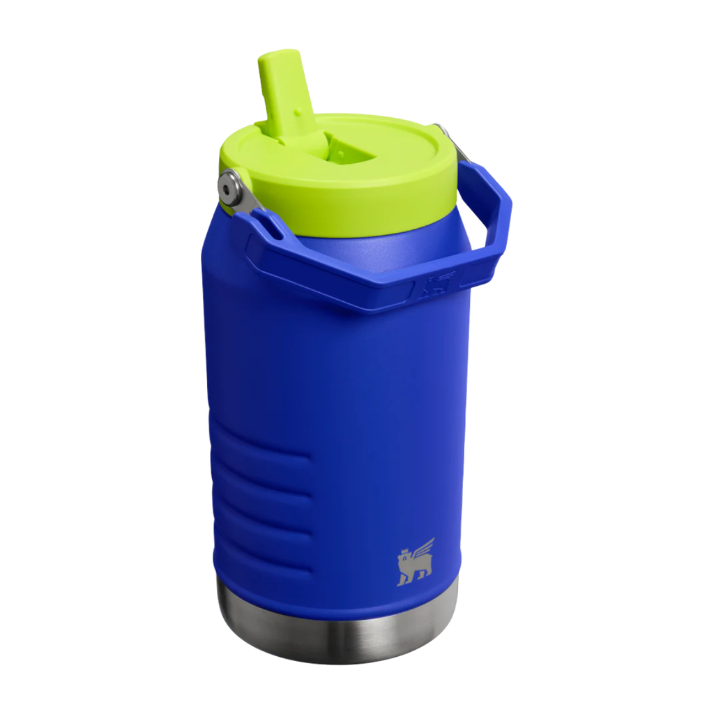 Stanley The IceFlow Flip Straw Jug | 64 OZ Cobalt Chartreuse